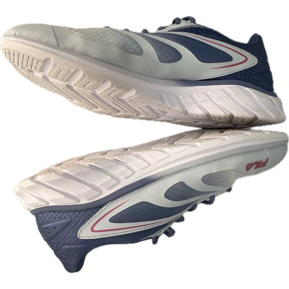 FILA Speedstride Women's Sz 12 Memory Foam Blue Athletic Running Shoes Sneakers - Picture 8 of 13